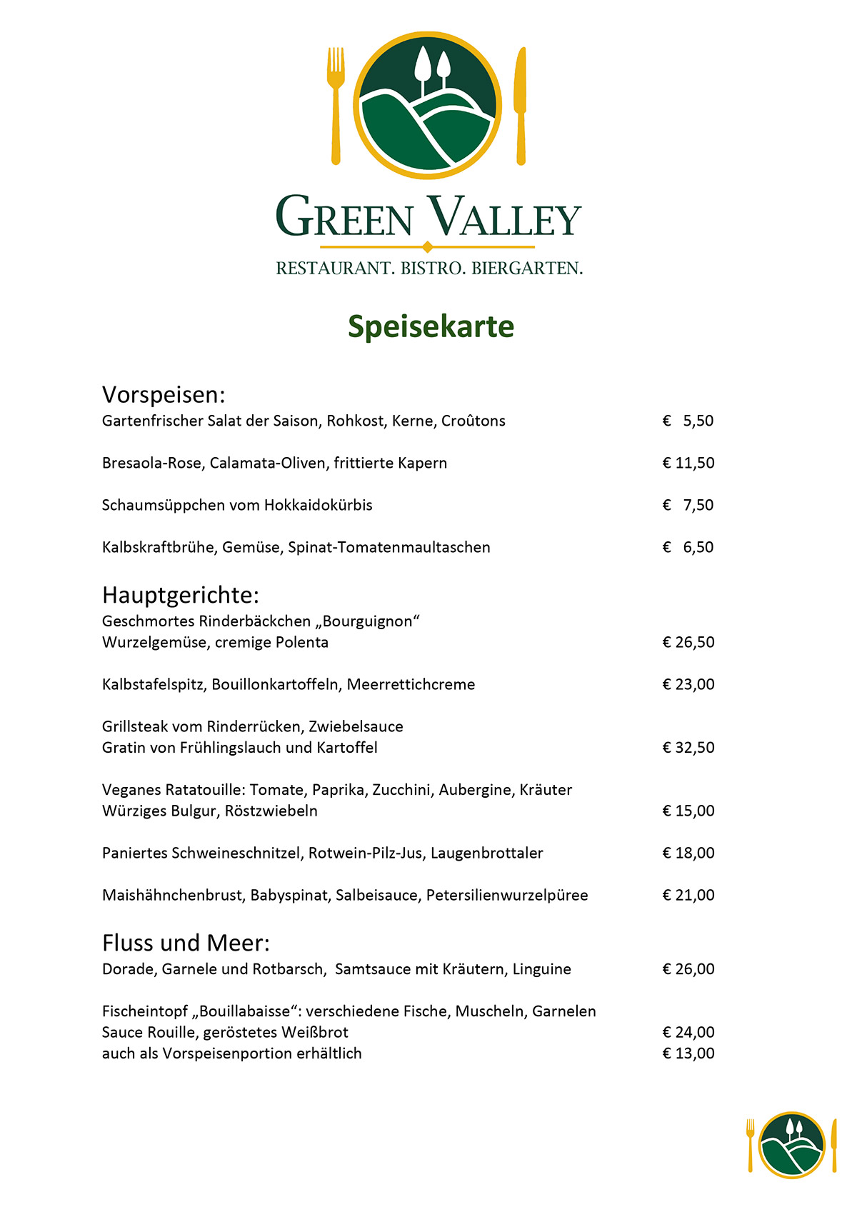 GreenValley Darmstadt: Restaurant, Bistro, Biergarten. GL Gastrobetriebe Günter Lohoff