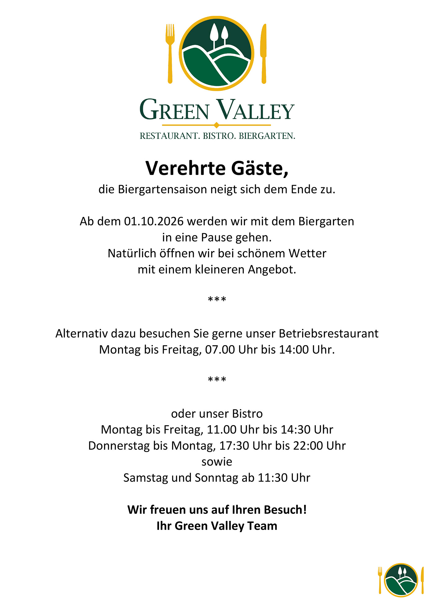GreenValley Darmstadt: Restaurant, Bistro, Biergarten. GL Gastrobetriebe Günter Lohoff GreenValley Darmstadt: Restaurant, Bistro, Biergarten. GL Gastrobetriebe Günter Lohoff